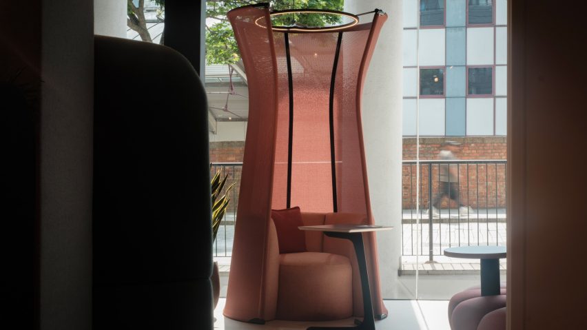 JDD's Nita sofa pod designed with Autodesk Fusion