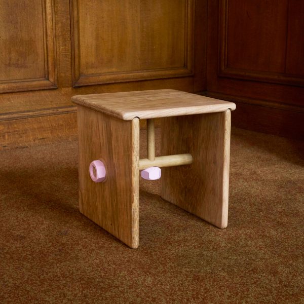 Screwssssss stool by Matteo Voisin