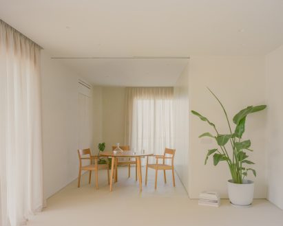 Dining area of Greek apartment