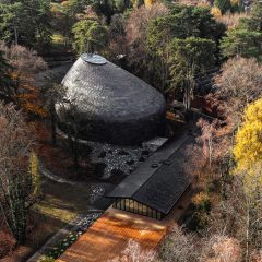 La Source Vive copper-clad concert hall