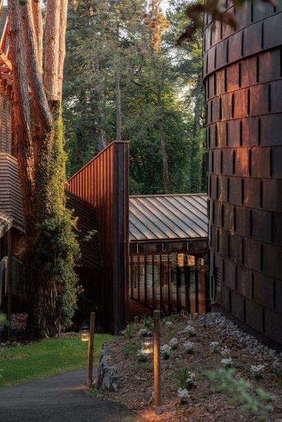 La Source Vive concert hall by PCA-Stream copper