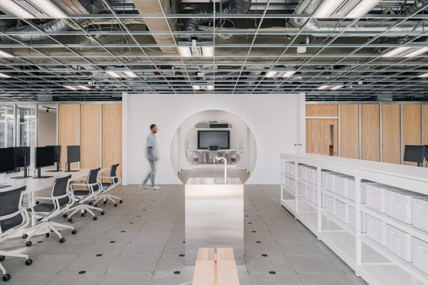 Office designed with Laiout