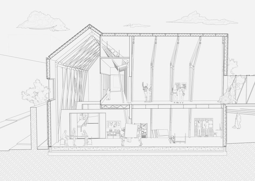 Wood Re-framed: A Timber Workshop and Exhibition Space by Justin Corbishley