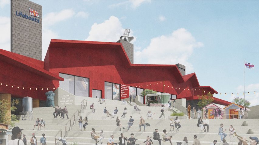 Folkestone Museum of Maritime Arts and RNLI Lifeboat Station by Davyd Tolkach