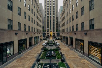 Rockefeller Plaza in New York