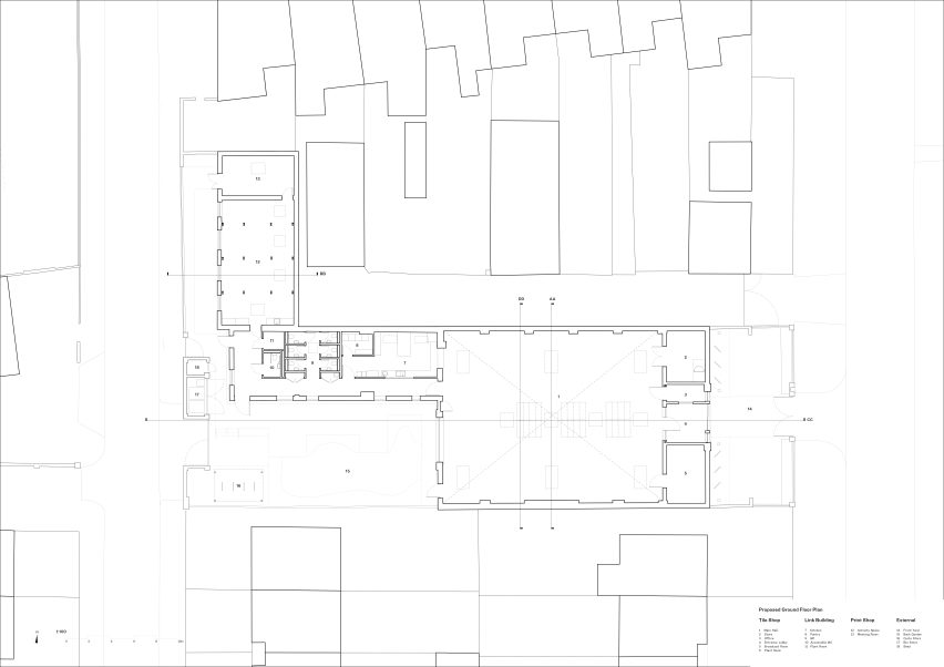 LifeLine Community Centre by Assemble Ground floor plan