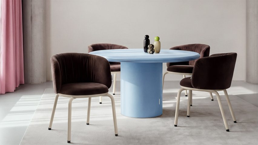Linde table and chair by OUT