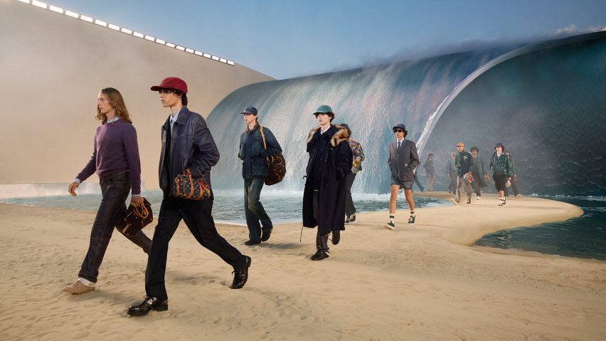 Louis Vuitton Menswear show at Paris Fashion Week