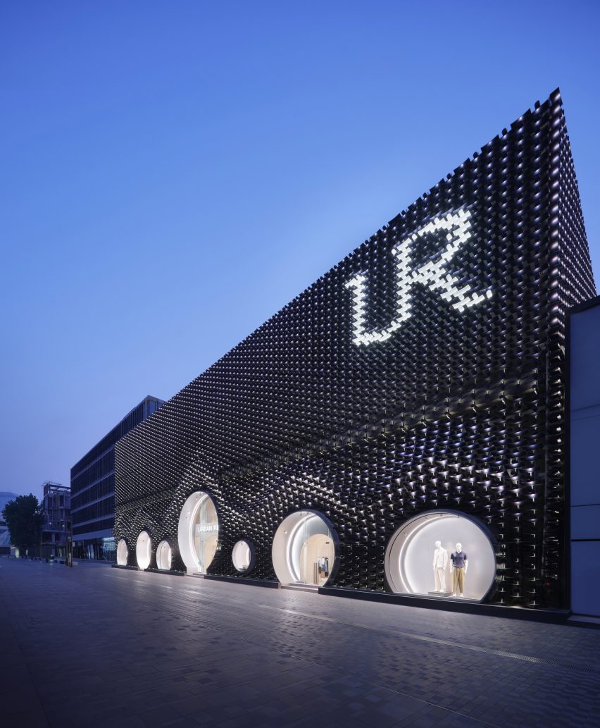 Urban Revivo Beijing flagship store by MVRDV