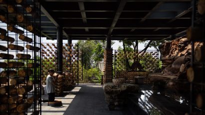 Nanhai Buddha Pavilion interior by DoDesign