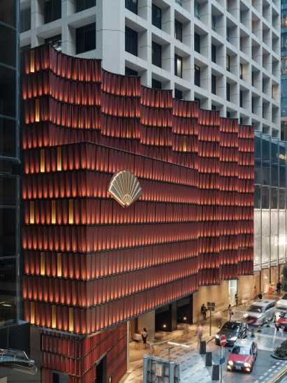 Mandarin Oriental The Landmark hotel facade by Neri&Hu