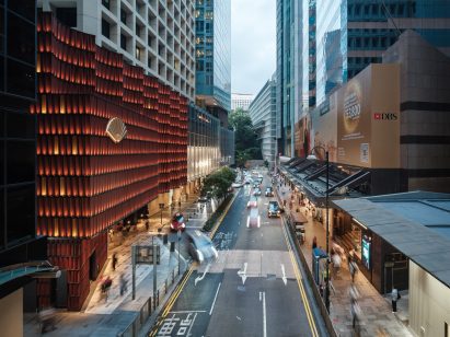 Mandarin Oriental The Landmark hotel facade by Neri&Hu