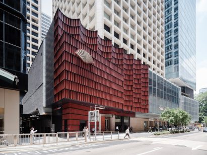 Mandarin Oriental The Landmark hotel facade by Neri&Hu
