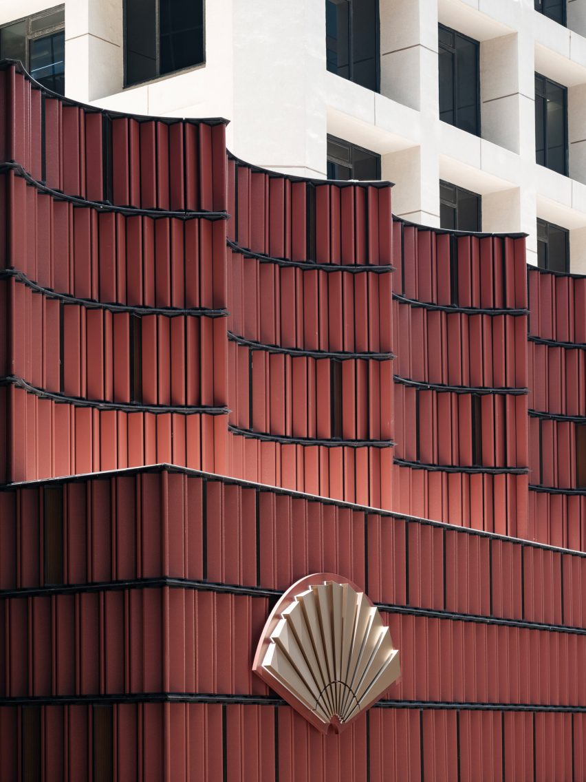 Mandarin Oriental The Landmark hotel facade by Neri&Hu