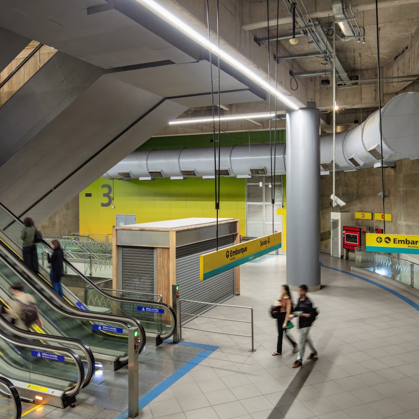 Sao Paolo Pinheiros Station interior revamp
