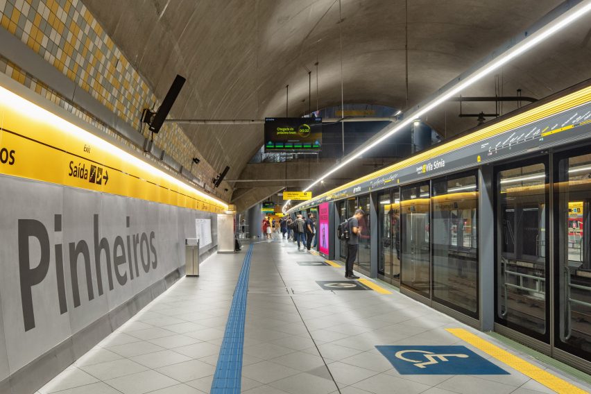 Sao Paolo Pinheiros Station interior revamp