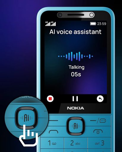Voice assistant on Nokia 235 4G 2nd Edition