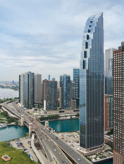 North Tower exterior shot