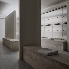 Factory changing rooms in San Sebastian by Ortega Diago