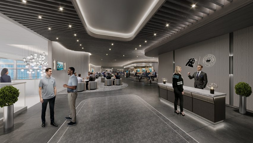 HOK design for Panthers stadium renovation