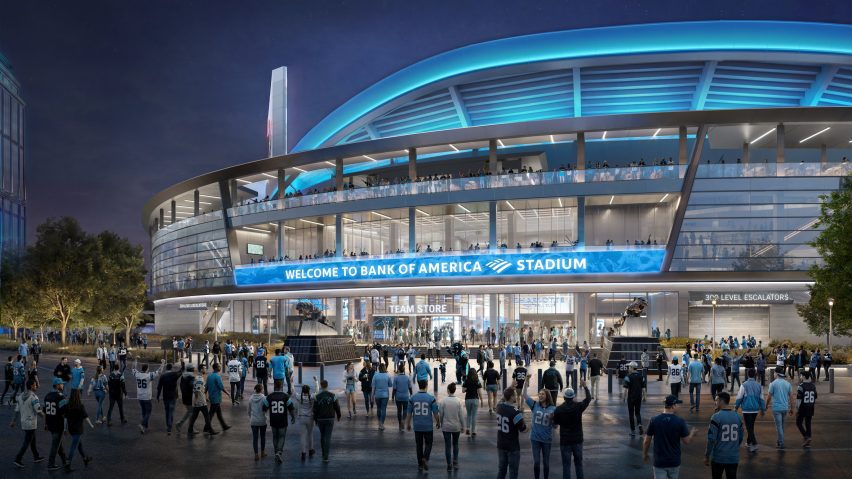 HOK design for Panthers stadium renovation