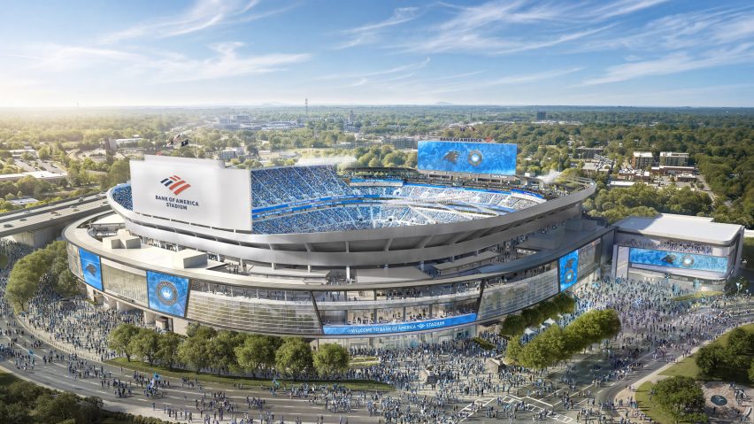HOK design for Panthers stadium renovation
