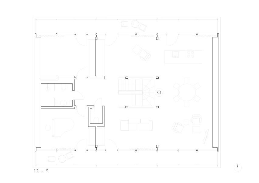RDH by Cechvala Architects Slovakia first floor plans