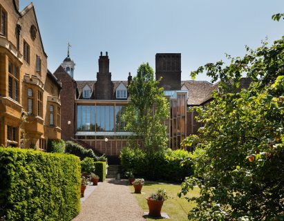 Cambridge college building shortlisted for the Stirling Prize