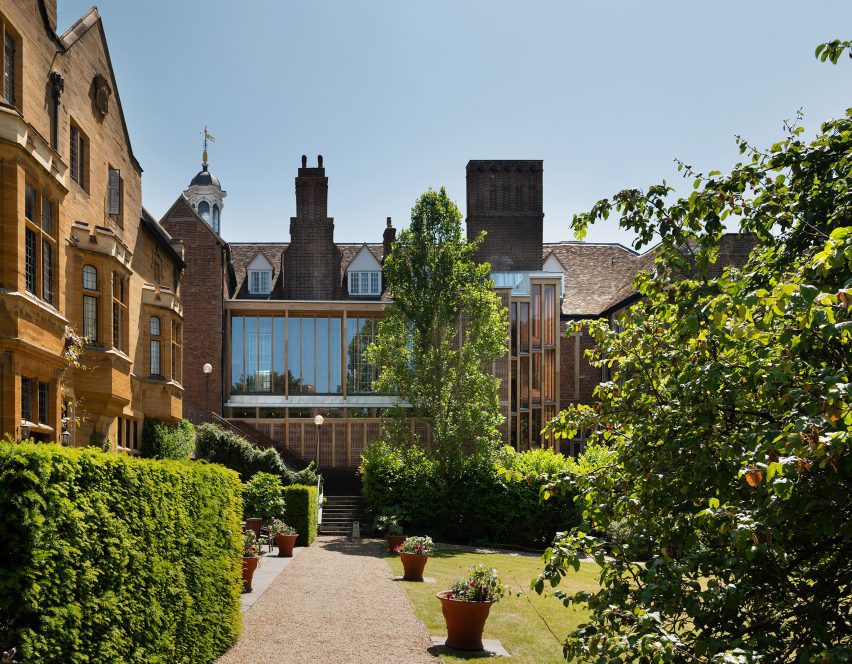 Cambridge college building shortlisted for the Stirling Prize