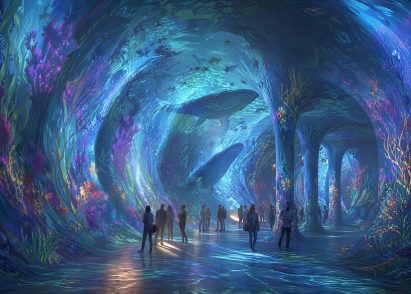 Immersive exhibition space