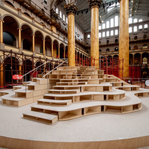 Playground installation in National Building Museum