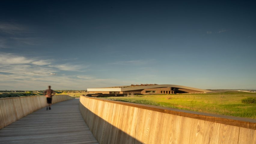 Snøhetta uses mass timber and earthen walls for Theodore Roosevelt Presidential Library