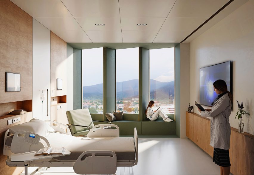 Spedali Civili hospital by Carlo Ratti and Park Associati