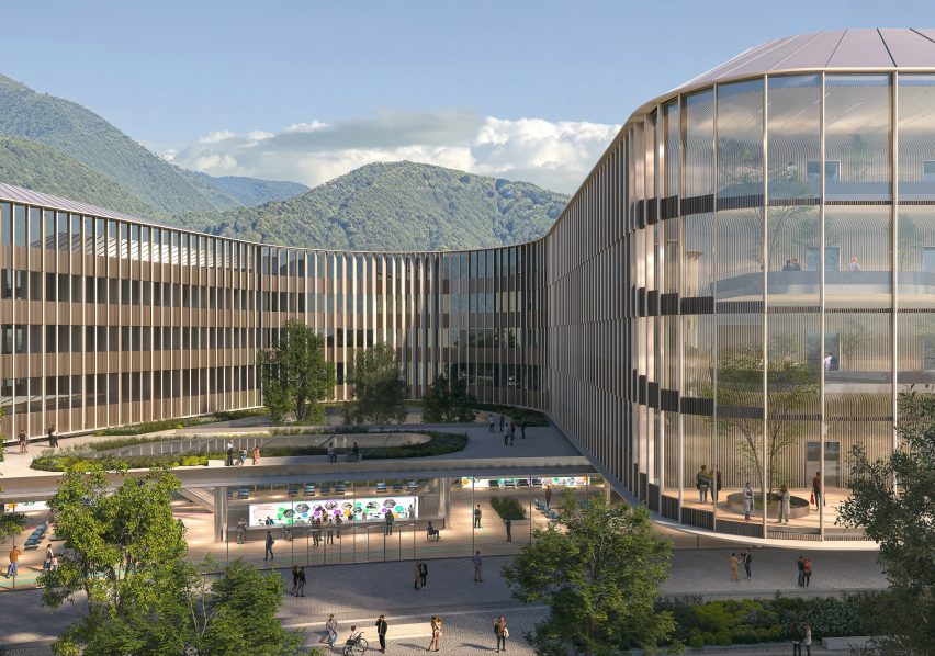 Spedali Civili hospital by Carlo Ratti and Park Associati