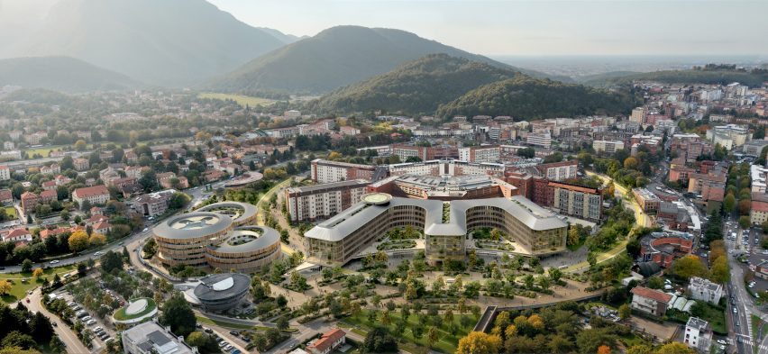 Spedali Civili hospital by Carlo Ratti and Park Associati
