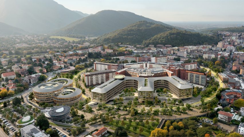 Spedali Civil hospital in Brescia by Carlo Ratti Associati