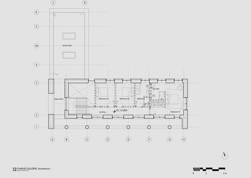 First floor plan of The Linhay
