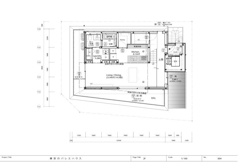 Residence ground floor plan