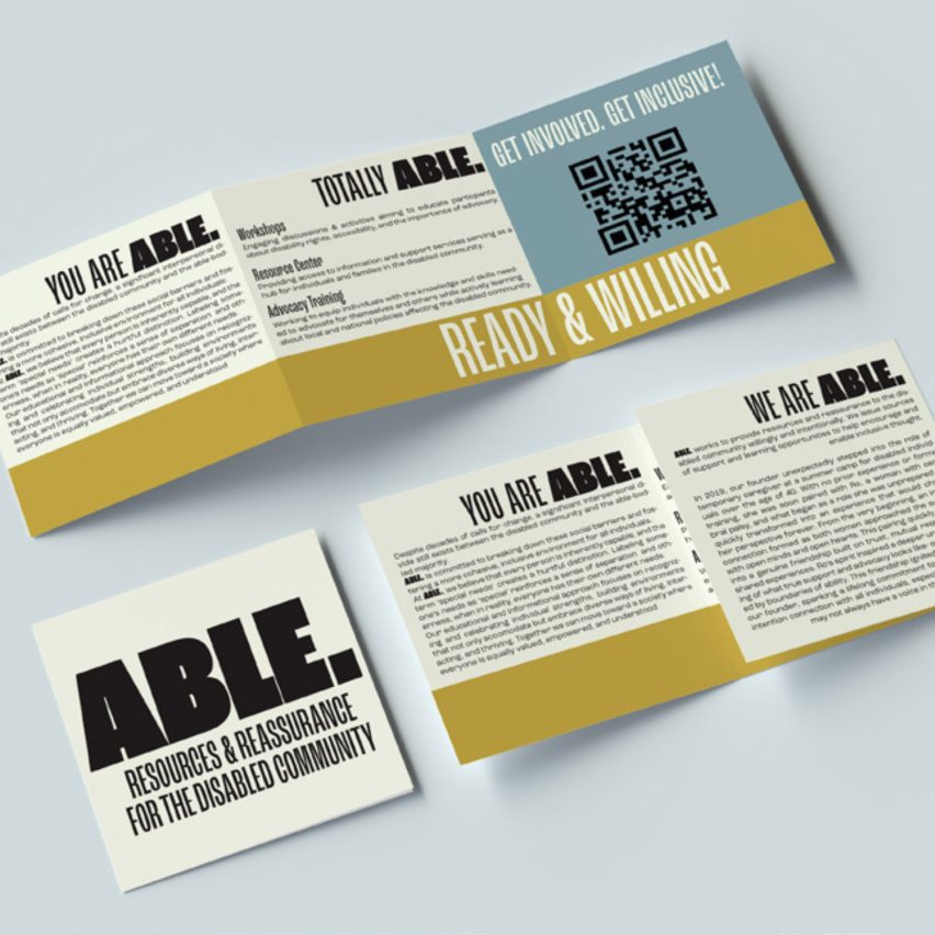 a leaflet design 