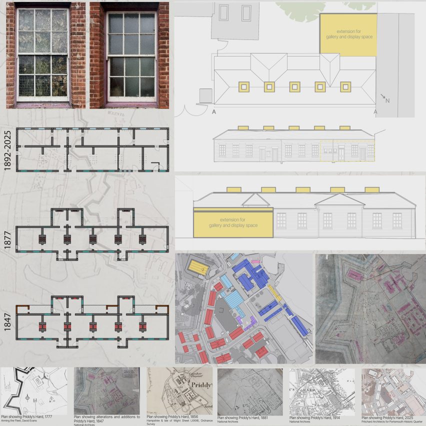 Laboratory Cottages: A Conservation Proposal at Priddy's Hard by Alvin Loo