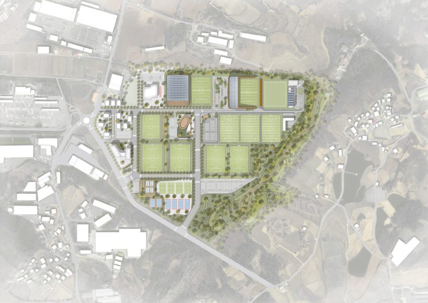 Masterplan of Korean Football Park