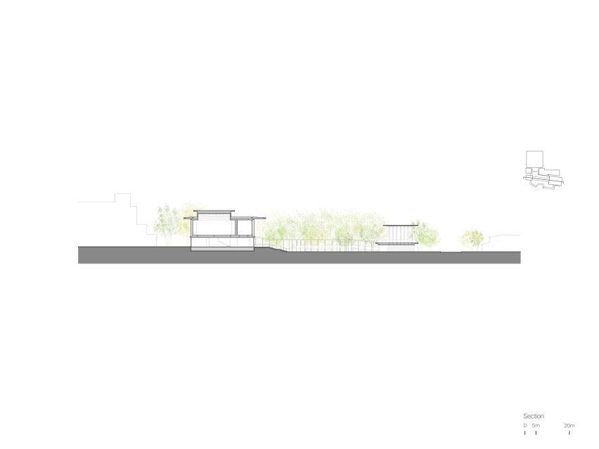 Section of Aranya Art Centre Guangzhou by Vector Architects