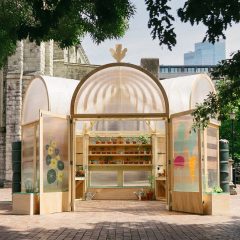 The Veggery greenhouse at the Barbican by Studio Folk Architects and Raskl