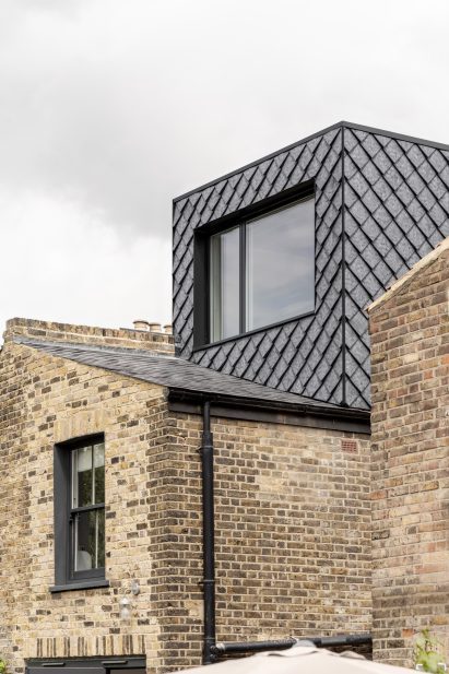 Exterior view of Tile House in London