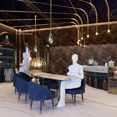 Café and Gift Shop at Sha Tin Racecourse "Round" Cafe by Akira Ng