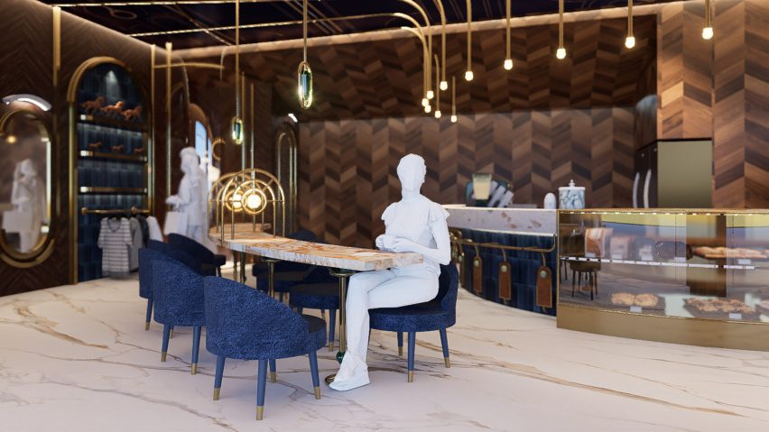 Café and Gift Shop at Sha Tin Racecourse "Round" Cafe by Akira Ng