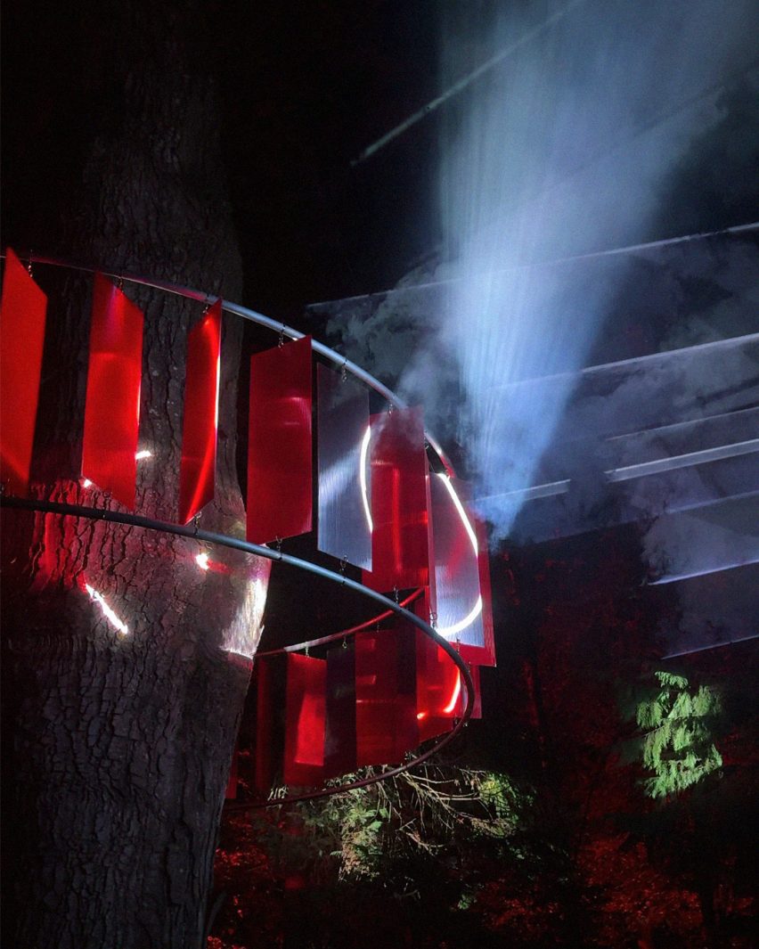 Image of Nicole Gordon and Ke Peng's installation for Houghton Festival 2026