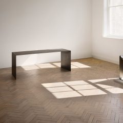 Photo of metal bench
