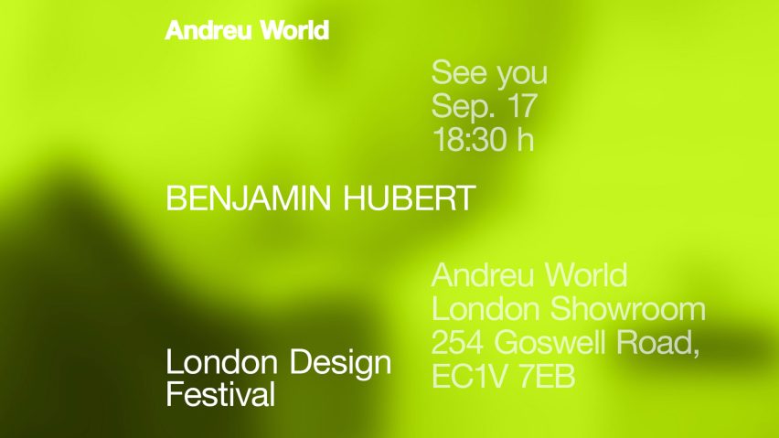 Graphic for Meet the Designer: Benjamin Hubert