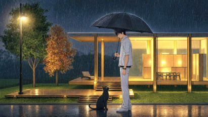 The Cat in Thunder by Marvin Wu